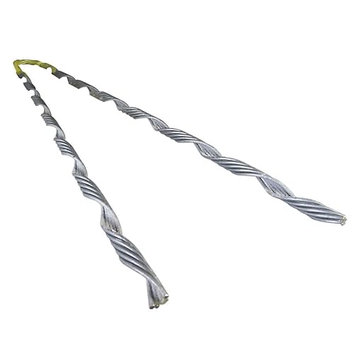 Fehr 1/4' Galvanized PLP Tree-Grip Dead Ends (Yellow) (10)