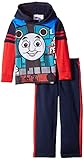 Thomas & Friends Boys' 4-7 Hooded Sublimated Fleece Set