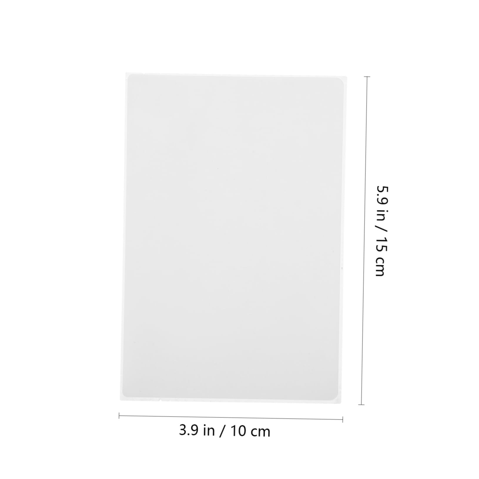 500 Selbstklebende Thermoetiketten aus Papier 100 X 150mm Direkt Thermisch Bedruckbar Klare Druckqualität Einfache Anwendung für Versandaufkleber