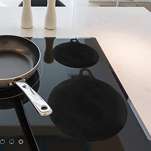 Tapis de protection induction x4 en silicone antidérapant et isolant pour plaque cuisson