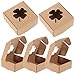 Didiseaon 20Pcs Boxes candy box cake containers gift case small gift box square kraft paper