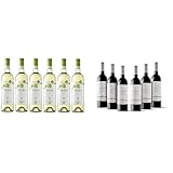 Verdeo Verdejo, Vino Blanco, Estandar - 6 botellas de 75 cl, Total: 4500 ml & Pago del Cielo Celeste Roble, Vino Tinto - 6 botellas de 75 cl, Total: 4500 ml