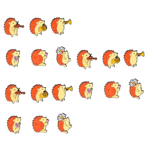 Badges en alliage de dessin animé et broche animal mignon émail