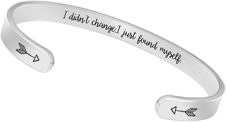 Btysun Bracelets for Women Mothers Day Bracelet Gifts from Daughter Inspirational Gifts for Women Graduation Gifts for Her Motivational Birthday Cuff Bangle Friendship Personalized Mantra Jewelry…