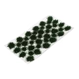 ibasenice Künstliche Grasbüschel Modellgras Für Landschaften Statisches Grasornament...