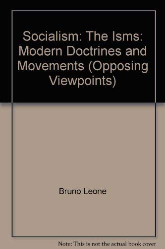 Socialism: The Isms: Modern Doctrines and Movem... 0899083617 Book Cover