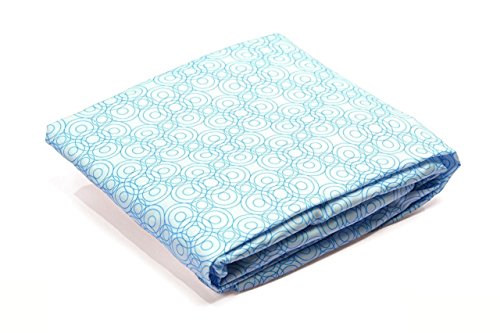 Bloom Fitted Alma Max and Retro Lollipop Sheets, Bermuda Blue