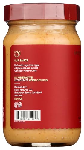 TRUFF Black Truffle Infused Spicy Mayonnaise, 8 FL