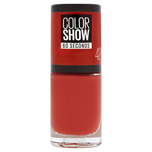 Maybelline MAYB Color Show Nail Polish Number 42, Brooklyn Brick