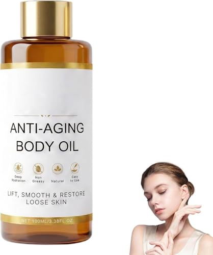Skinlux Magic Anti-Aging Body Oil,2026 Body Oil Skin Tightening,Collagène Lifting Body Oil,Huile Raffermissante Corps Pour Femmes,Atténue Visiblement Les Ridules Et Illumine Le Teint,100 ml