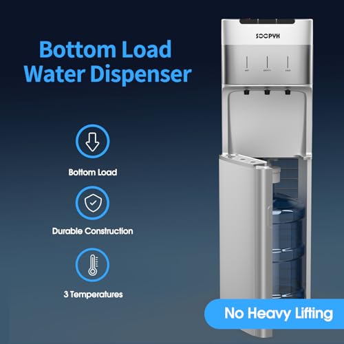 SOOPYK Water Cooler Bottom Loading and Child Safety Lock