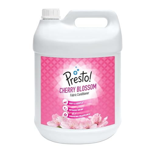 Amazon Brand - Presto! Fabric Conditioner Cherry Blossom - 5L| Lo...