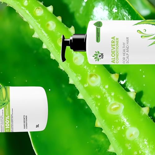 Image of GIR Aloe Vera Ayurvedic Conditioner with Aloe Vera & 21 Herbs Nourishes Scalp & Hair Paraben & Silicone Free (250 ML)