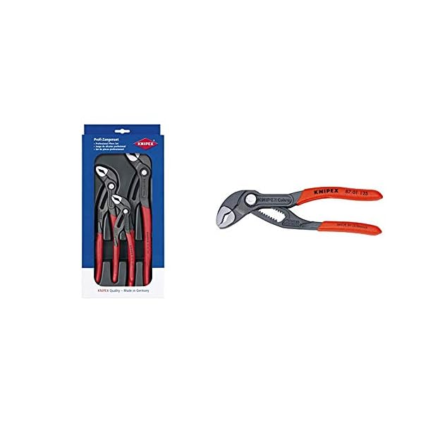 KNIPEX 00 20 09 V02 Cobra®-Paket & 00 20 12 Elektro-Paket