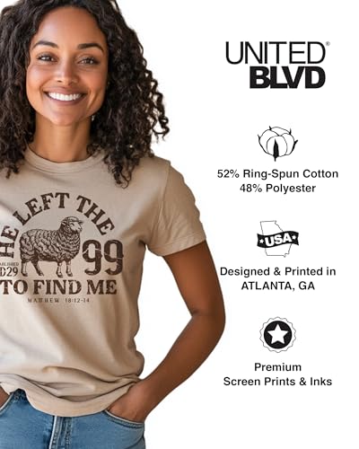 He Left The 99 to Find Me Unisex T-Shirt|Christian Vintage Graphic Tee|Perfect for Religious & Casual Wear2