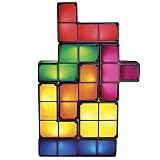 K.LSX Tetris Lampe Stapelbare Led 7 Stücke DIY Stapelbare Puzzles Led Nachtlicht 3D Spielzeug Schreibtischlampe Beleuchten Sie Ihr Zimmer