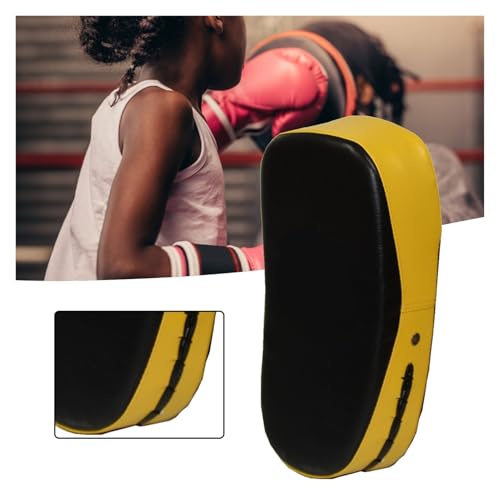Boxing Pads 2pcs Taekwondo Kick Pads Thai Boxing Pad Adjustable Soft Shield(Color2) - Image 4