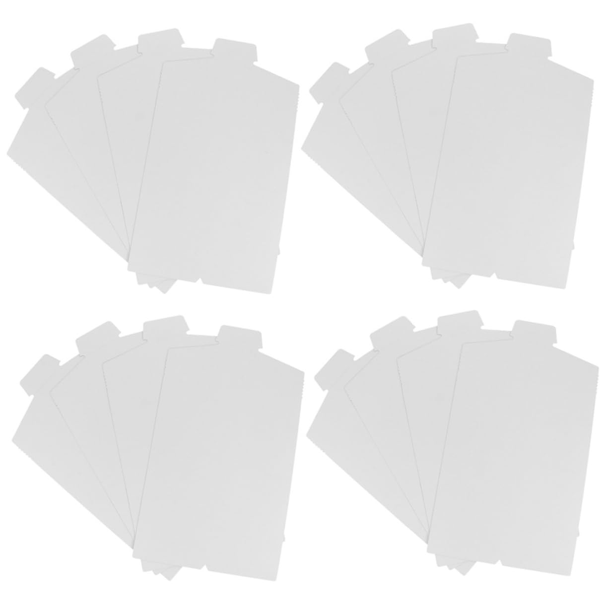 Cartón para doblar camisas Gatuida: 50 hojas de papel antiarrugas para organizar el armario