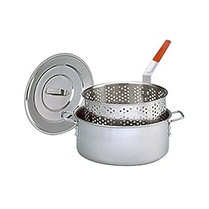 King Kooker KK2S Stainless Steel Deep Fry Pan with Lid