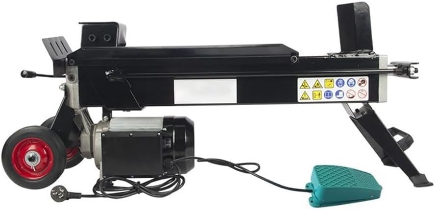 Log Splitter Log Splitter Splits Wood into Four Pieces Firewood Splitting Forest Harvesting Home Garage Cabin