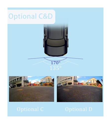 Caméra de recul AHD 720P grand angle étanche pour Kicks