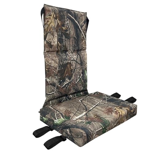 Camouflage Hunting and Stadium Seat Cushion No Backrest,Self-Supporting Hunting Seat Cushion,for Camping,Fishing,Sports