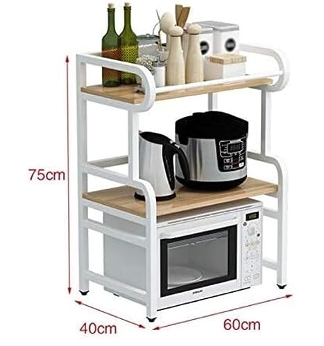 Support de four à micro-ondes de cuisine et rangement pour cuiseur - 3