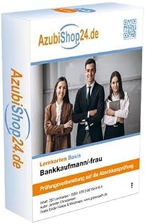 Prüfung Bankkaufmann Lernkarten Prüfungswissen: Prüfungsvorbereitung auf die Abschlussprüfung