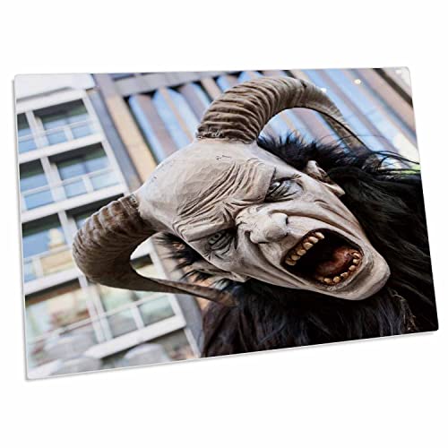 Pad de escritorio 3dRose Screaming Demon tamaño grande miniatura 1