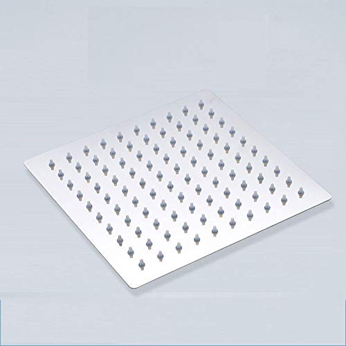 XYCS Regenduschkopf Edelstahl-Duschkopf 6/8 Zoll Duschbad Duschkopf quadratischer und runder Duschkopf Cover