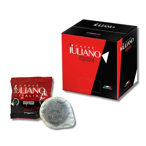 CAFFE' IULIANO 150 Cialde Classico MISCELA: 20% Arabica - 80% Robusta TOSTATURA: Media