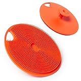 Boie USA Limpiador corporal – Alternativa higiénica y exfoliante de lufa – se siente como un limpiador de silicona suave para la piel sensible, hipoalergénico, sin BPA ni látex, fabricado en los