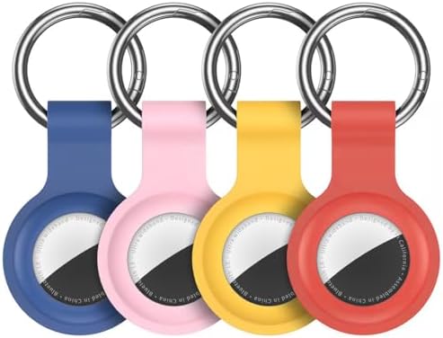 Compatible for AirTag Holder Keychain for Apple Air Tag 1st&2nd Generation