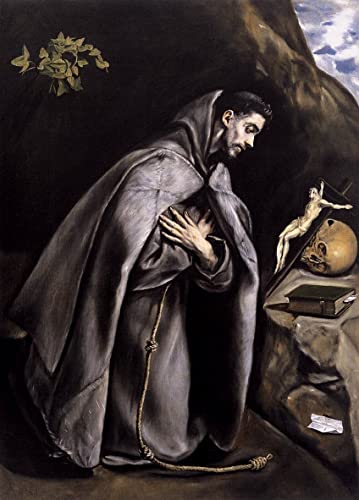 Tableau El Greco 60x90cm pour habiller un grand mur vide avec art rétro