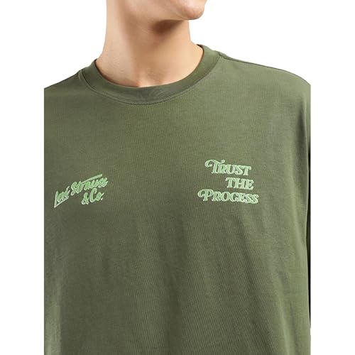 Image of Levi's Men's Solid Loose Fit T-Shirt