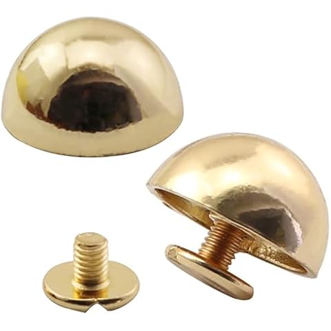 XGNG 24PCS Gold Rivets Cover
