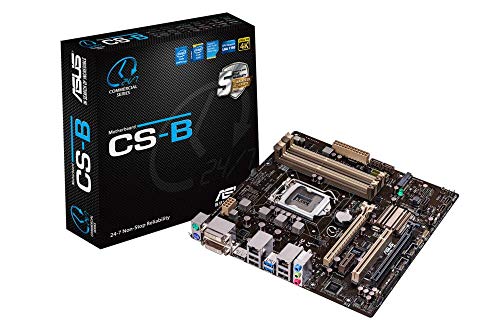 Asus CS-B Motherboard (Socket 1150, Micro ATX, 4x DDR3, PC-1600, USB 3.0, SATA3)
