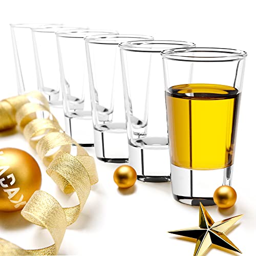 Design elegante: I bicchierini presentano un design raffinato, che si adatta perfettamente a qualsiasi occasione, sia per una festa informale tra amici che per una cena formale. Il loro aspetto sofisticato aggiunge un tocco di classe a ogni brindisi.
