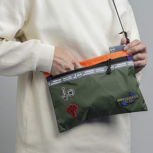 グラフト ゲーミングライフ モンスターハンターライズ 2way刺繍ワッペン GGL039