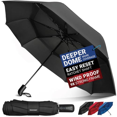 PROSTORM Vented Travel Umbrella