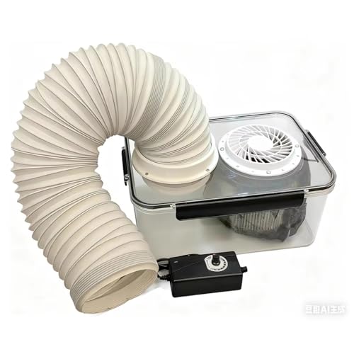 Small Desktop Dust Collector for Wood Carving, Engraving, Resin Sanding, Small Workshop Hobby Tools