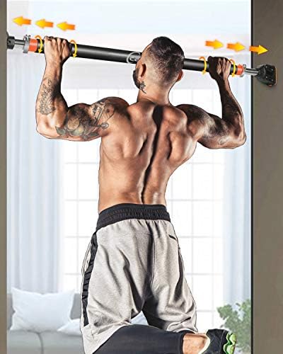 KFK Pull Up Bar Doorway Chin Up Bar Upper Body Workout Bar for Home Exercise Fitness Suit for Door Frames(28.3"-36.2":72-92CM)