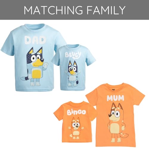 Bluey Matching Family T-Shirt Toddler to Adult Sizes (2T - 3XL)4