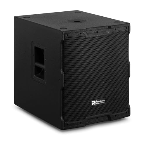 Power Dynamics PDY215S - Altavoz Subwoofer Pasivo. Potente Subwoofer de 900W. 450W RMS. Woofer de 15 Profesional. Graves potentes, Robusto. Tophat. Ideal DJ, Discomovil, Eventos, Clubs, Bolos.