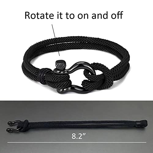 Lemua To My Son Bracelet Son Gift From Mom And Dad 5Th 8Th High School College Graduation Gifts For Son Birthday Gift Back To School Gift For Adult Men (8.2In) #TOP1