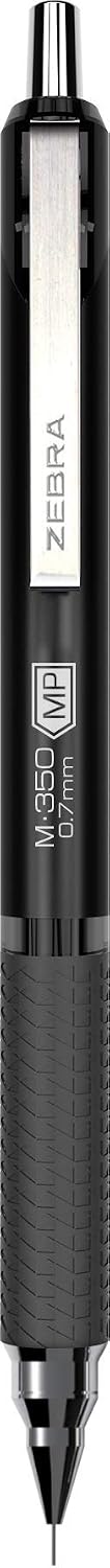 Zebra Pen STEEL M-350 Black Mechanical Pencil, 0.7mm, Medium Point 2-Pack image 2