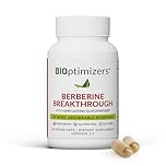 BiOptimizers Berberine Breakthrough 2.0 Supplement | Vegetarian, Gluten-Free and Soy-Free | 60 Capsules