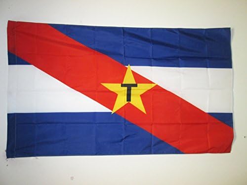 AZ FLAG, Tupamaros of Uruguay Flag, 3x5 Ft, MLN-T Banner with Sleeve, 100% Polyester, Fade Resistant, Vivid Colors