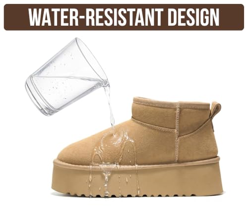 Image of Project Cloud 100% Genuine Leather Platform Ankle Boots for Women