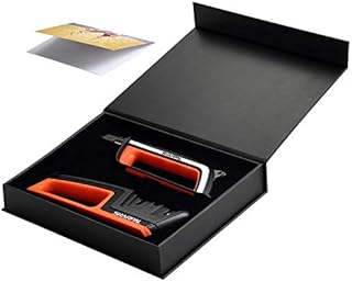 SHARPAL Kitchen Knife and Scissors Sharpener & Garden Tool Sharpener, Sharpening Straight and Serrated Knives, Shears, Secateurs, Axe, Lawn Mower Blade and Scissors, Combo Gift Pack w/Greeting Card